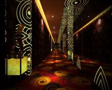 深圳星河明月會(huì)所-KTV過道