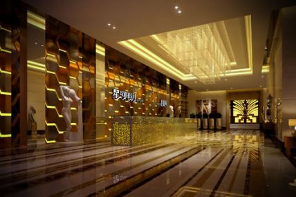 深圳星河明月會所-大堂效果